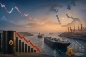 أسعار النفط تنخفض مع تحسن تدفقات الخام من الشرق الأوسط رغم التوترات السياسية