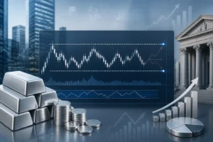 توقعات أسعار الفضة: مقاومة عند 68 دولار وتماسك ضمن نطاق 62-68 دولار