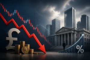 الجنيه الإسترليني يتراجع قرب 1.3300 مع تفاقم عجز المالية البريطانية وتوقعات تشديد الفائدة الأمريكية