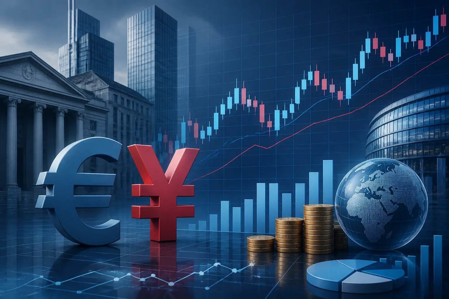 اليورو يستقر فوق 180.00 مقابل الين وسط بيانات إيجابية ومخاوف سياسية ألمانية