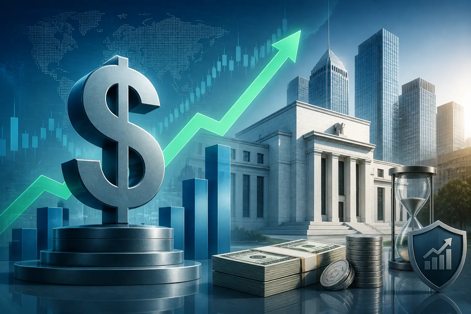 الدولار الأمريكي يثبت قوته مع توقعات رفع الفائدة من الاحتياطي الفيدرالي في أكتوبر