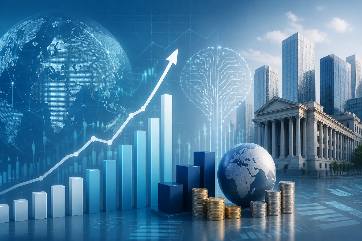 منظمة التعاون الاقتصادي والتنمية ترفع توقعات النمو العالمي لعام 2026 بدعم الذكاء الاصطناعي
