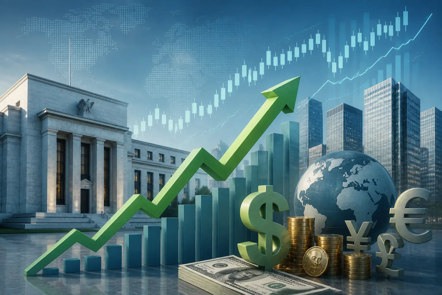الدولار يرتفع لأعلى مستوى في شهرين مع توقعات تشديد الفيدرالي للسياسة النقدية