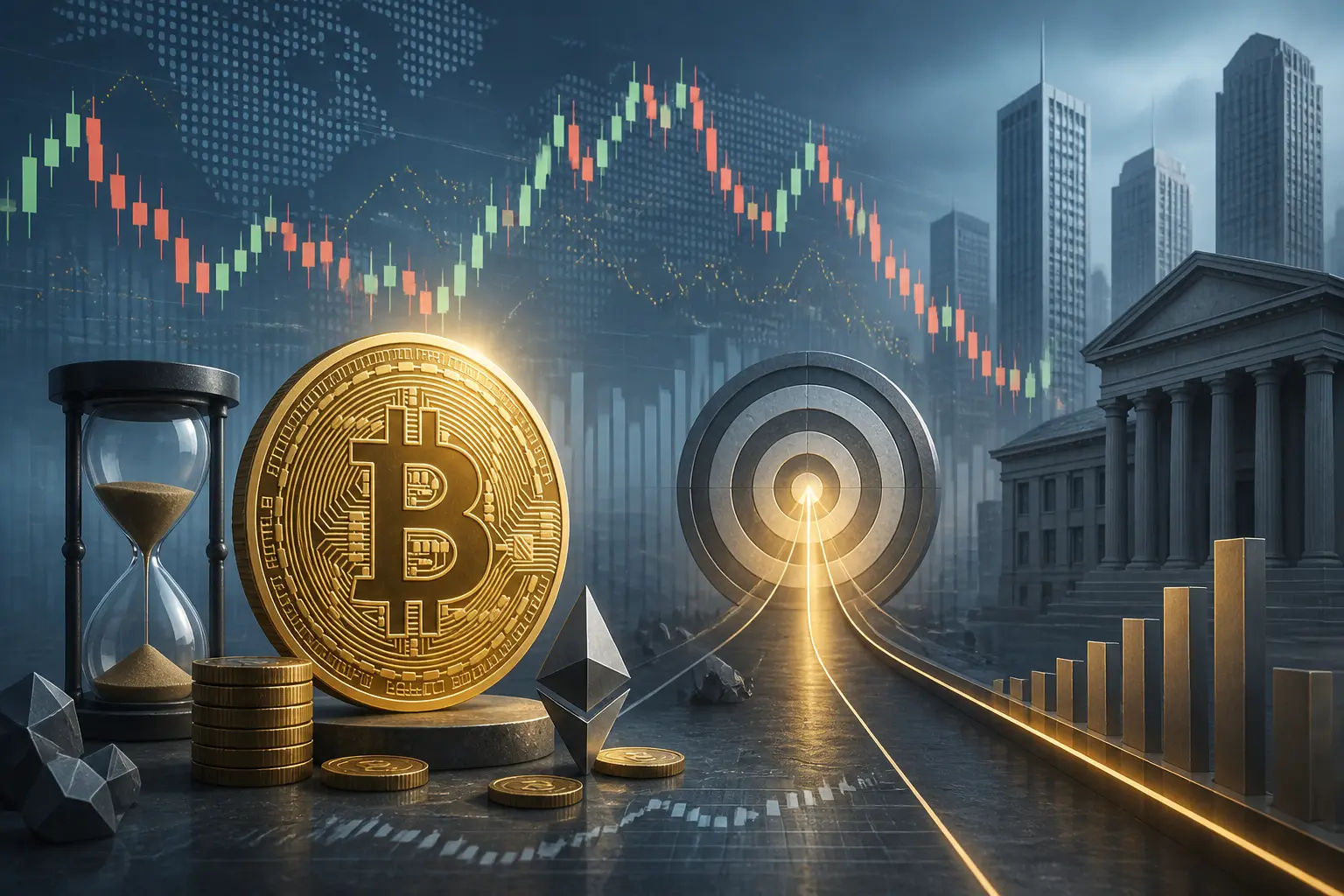 البيتكوين تواجه اختبارًا لعقود خيارات بقيمة 18.1 مليار دولار مع تركيز على سعر 90 ألف دولار