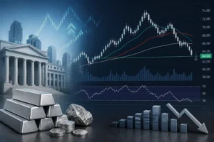 تراجع سعر الفضة مع تشديد البنك الاحتياطي الفيدرالي ودعم عند 64 دولار