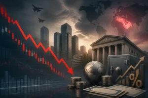 تراجع مؤشر FTSE 100 وسط تصاعد التوترات بين واشنطن وطهران وارتفاع عوائد السندات