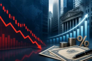 هبوط العقود الآجلة لوول ستريت مع ارتفاع عائدات السندات لأعلى مستوى منذ 2008