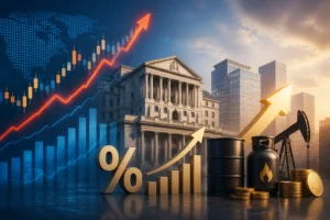 بنك إنجلترا قد يرفع أسعار الفائدة إذا استمر ارتفاع أسعار الطاقة