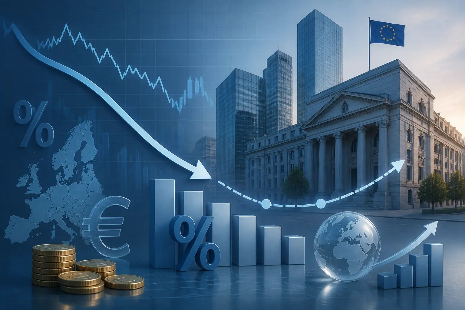 بنك أوف أمريكا يتوقع استئناف تخفيضات الفائدة الأوروبية في النصف الثاني من 2027