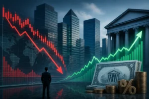 تراجع عقود الأسهم الأمريكية مع ارتفاع عوائد السندات وتجدد توقعات رفع الفائدة