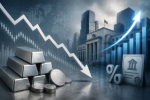تراجع سعر الفضة مع ارتفاع عوائد السندات الأمريكية وتوقعات تشديد الفيدرالي