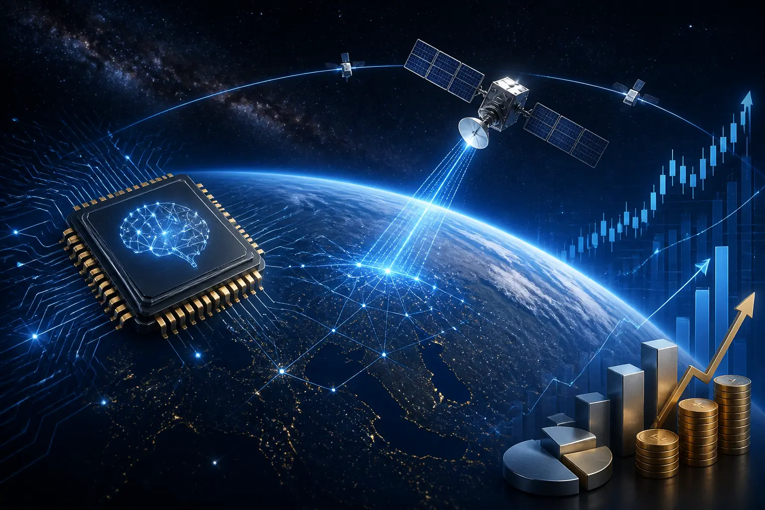 جوجل تختبر شرائح الذكاء الاصطناعي في الفضاء عبر مهمة SpaceX التجريبية