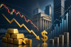 الذهب يتراجع دون 4300 دولار مع تشدد الاحتياطي الفيدرالي وصعود الدولار وعوائد السندات
