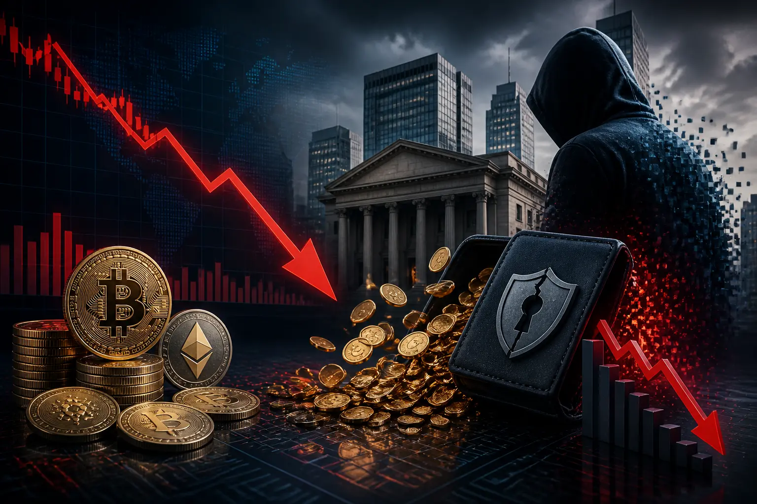 اختراق منصة بيتجيت للعملات الرقمية يسرق 351.6 مليون دولار ويثير مخاوف المتداولين