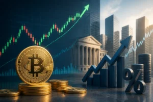 بيتكوين تحافظ على مكاسبها الأسبوعية رغم ارتفاع عوائد السندات الأمريكية
