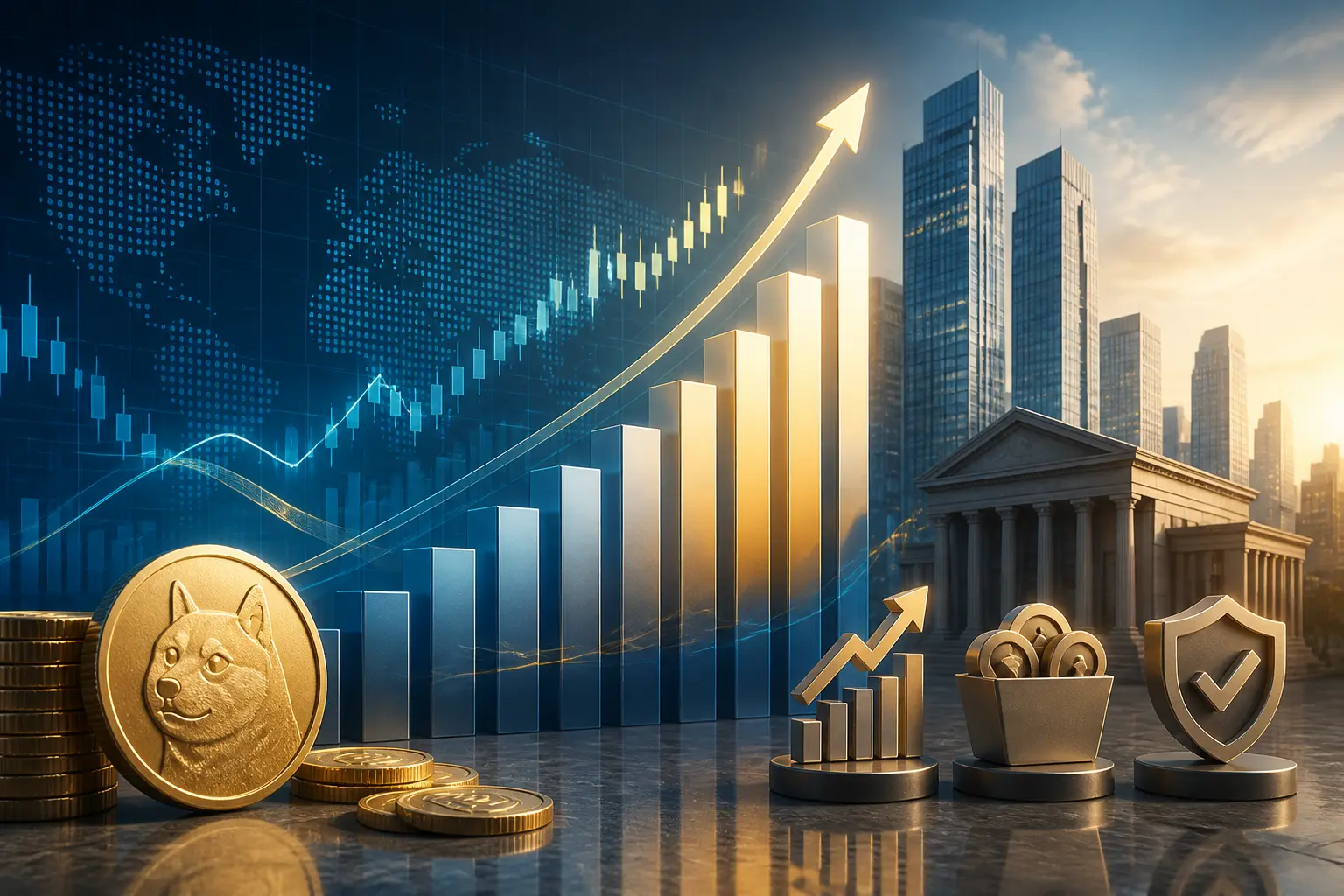 صناديق دوجكوين المتداولة تسجل أعلى تدفقات أسبوعية بعد إعلان بيتوايز عن إغلاق صندوقها