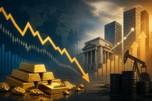 سعر الذهب ينخفض لأدنى مستوى منذ 7 أسابيع وسط مخاوف التضخم وارتفاع أسعار النفط