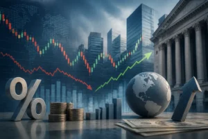 العقود الآجلة لمؤشر داو جونز تتباين وسط مخاوف رفع الفائدة الأمريكية