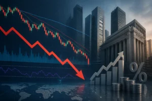 المؤشر السعودي يتراجع بأكثر من 0.8% وسط ضغوط عالمية وعائدات السندات الأمريكية ترتفع
