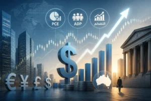 الدولار الأمريكي يرتفع مع ترقب بيانات PCE وADP والتضخم في أستراليا