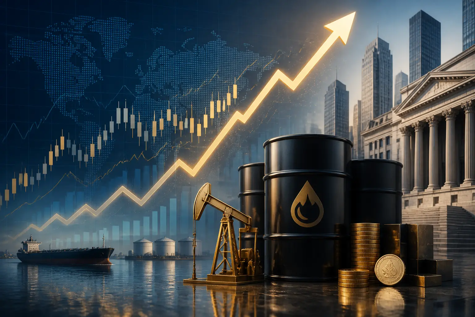 ارتفاع سعر نفط برنت مع تعثر محادثات أمريكا وإيران رغم تحسن الإمدادات