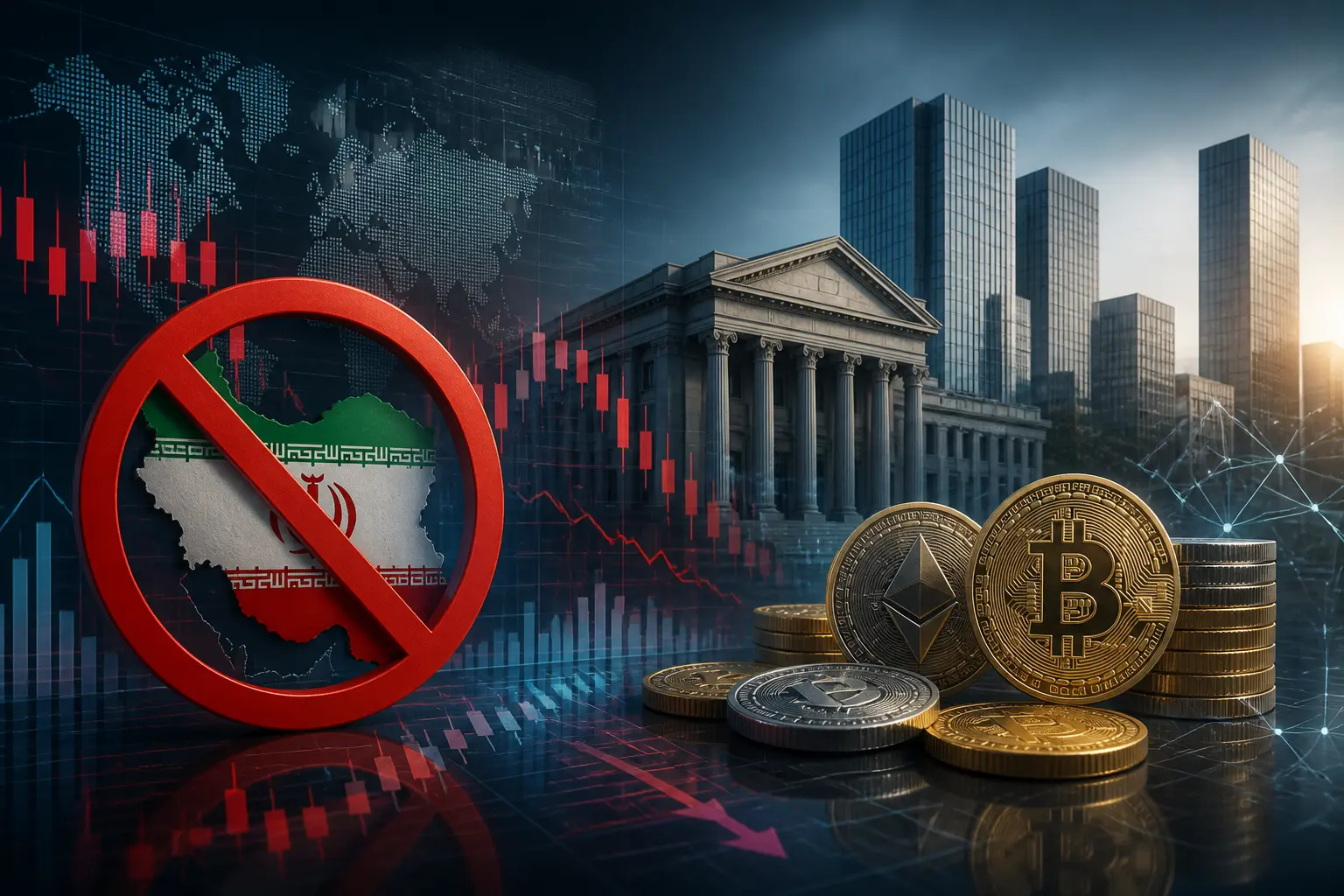 العقوبات الأمريكية تتوسع لتشمل العملات الرقمية المرتبطة بإيران
