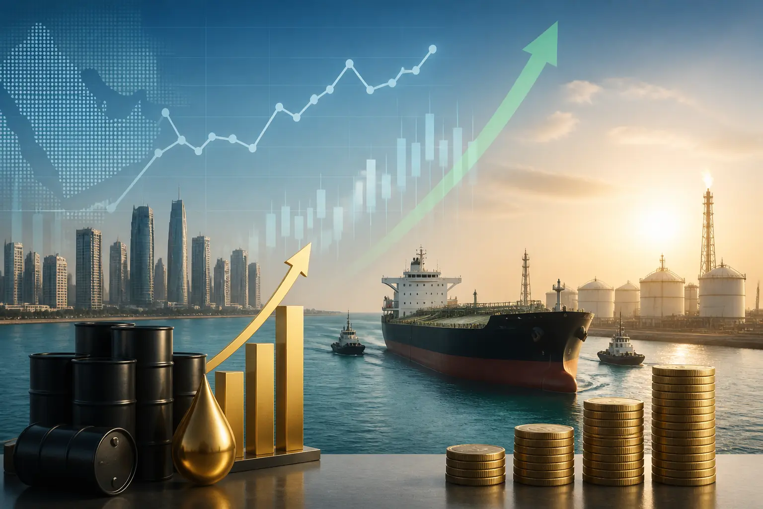 صادرات النفط الخليجية تعود لمستويات 2025 مع تعافي ملحوظ في سبتمبر