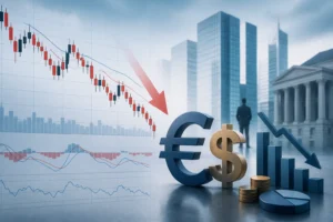 زوج يورو/دولار EUR/USD يواجه ضغوطًا هبوطية مع ترقب بيانات التضخم في منطقة اليورو