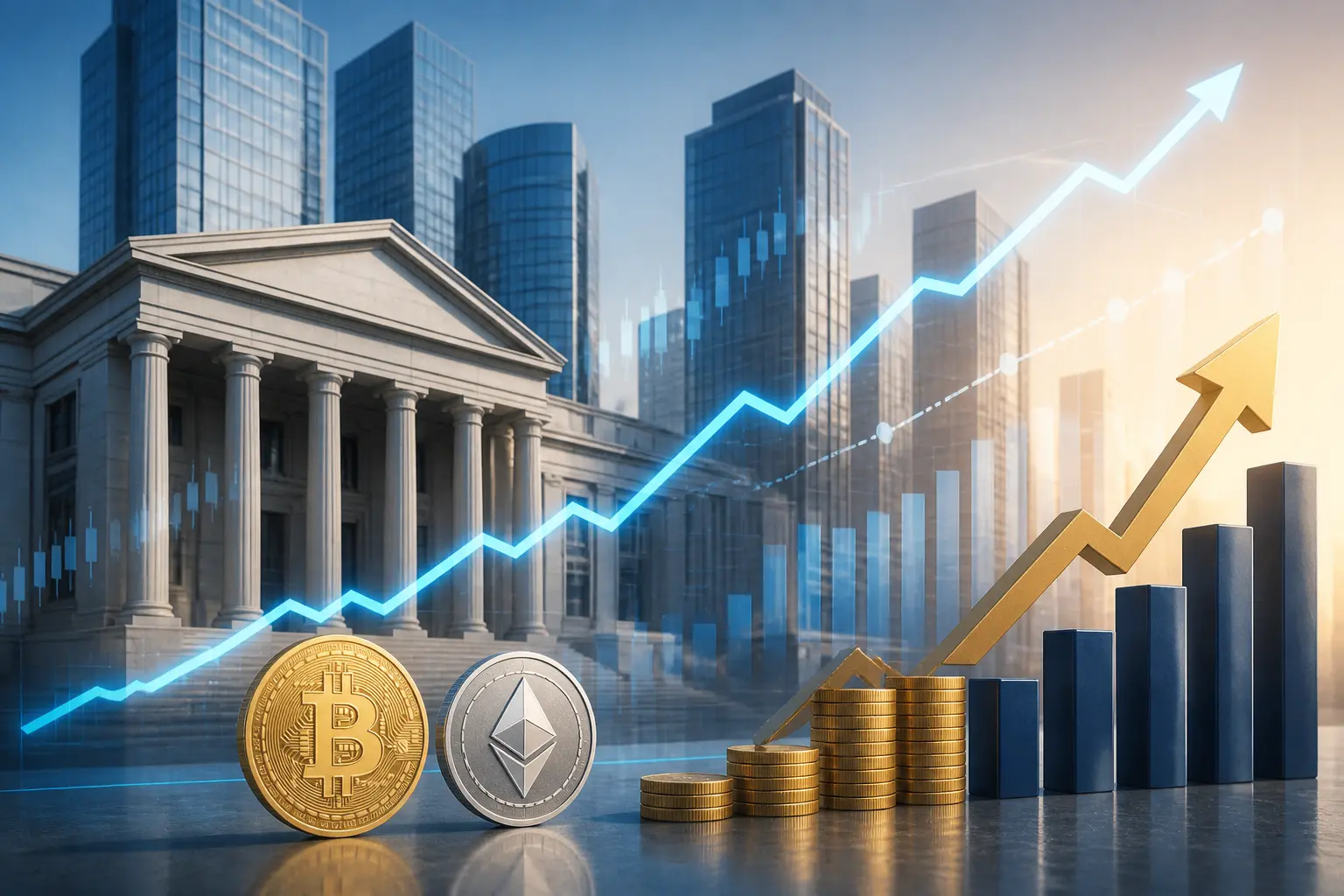 سيتي غروب ترفع توقعاتها للبيتكوين والإيثريوم إلى مستويات قياسية خلال 12 شهراً
