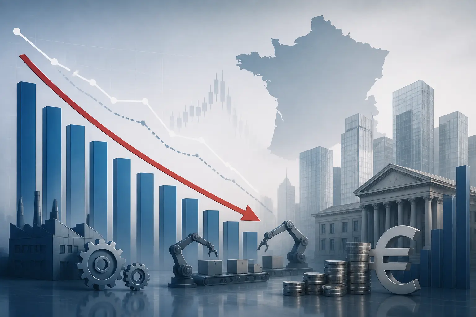 تباطؤ نمو قطاع التصنيع الفرنسي مع تراجع الطلب والطلبيات الجديدة