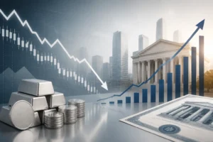 سعر الفضة يتراجع قرب 60 دولارًا مع ارتفاع عوائد سندات الخزانة الأمريكية
