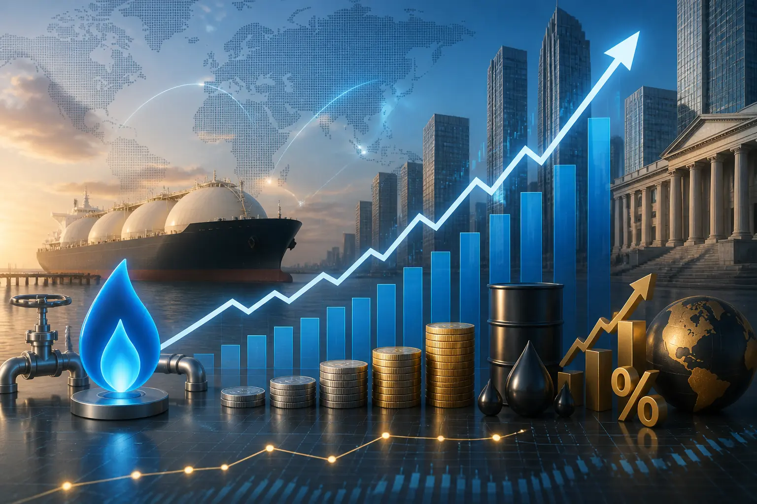 أرامكو ترفع أسعار غاز البترول المسال لشهر أكتوبر مع ارتفاع النفط والطلب العالمي
