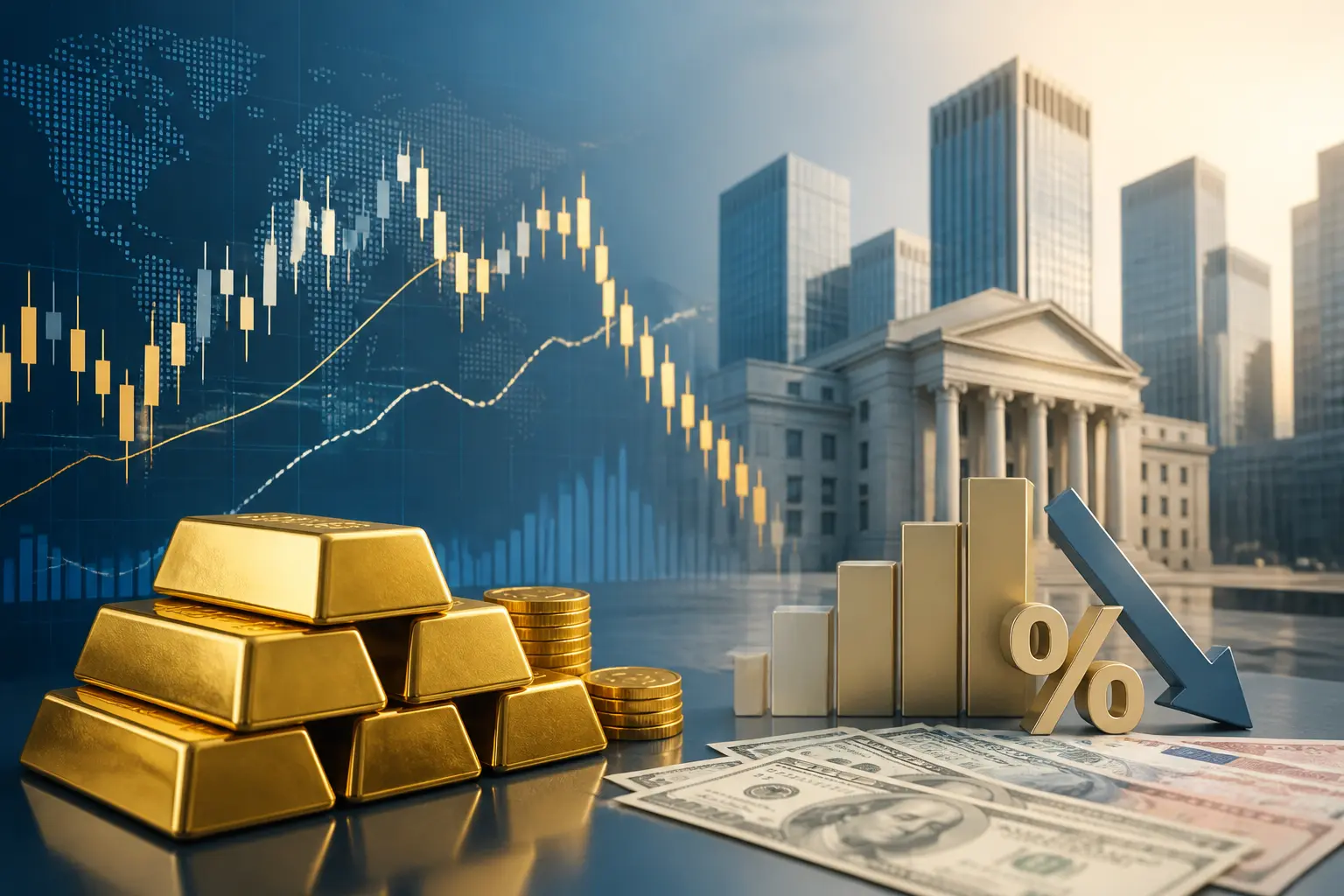 سعر الذهب اليوم يستقر مع تراجع توقعات رفع الفائدة الأمريكية
