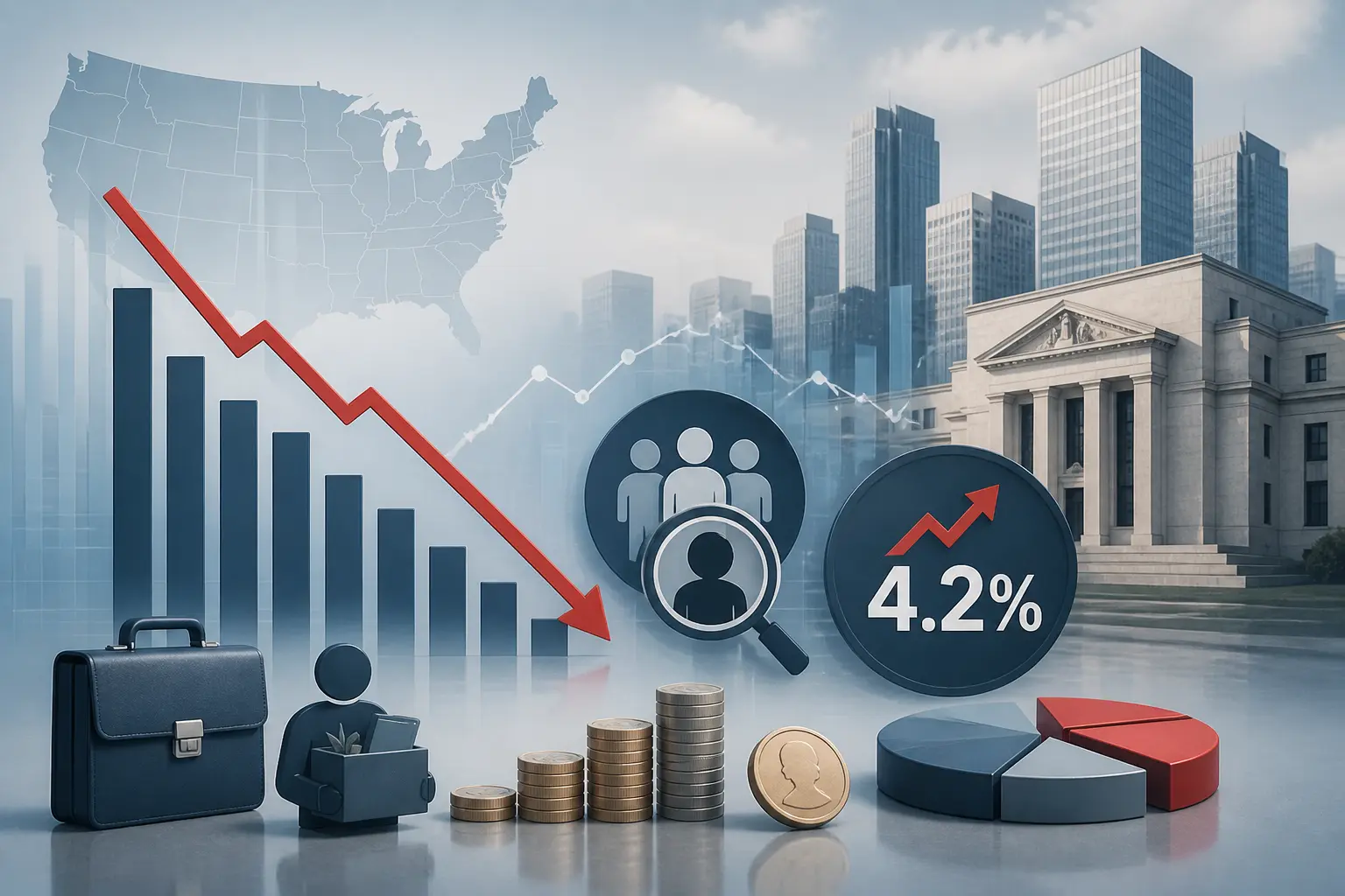 بيانات التوظيف الأمريكية تتراجع والبطالة ترتفع إلى 4.2% في سبتمبر