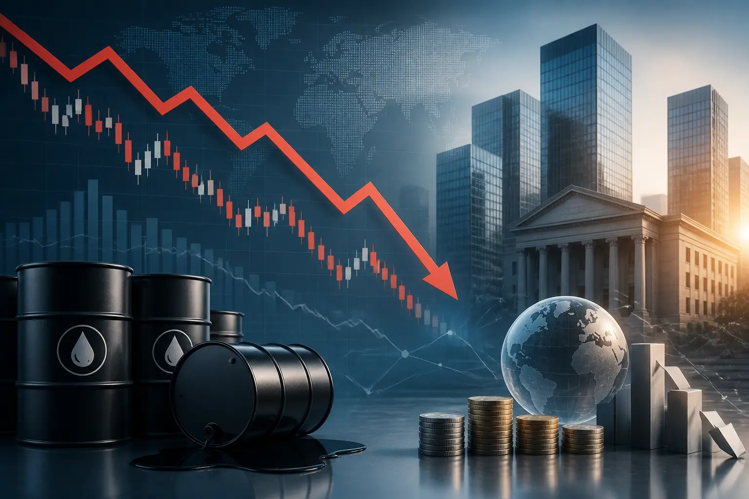أسعار النفط تتراجع بعد إعلان الإفراج عن 100 مليون برميل من الاحتياطيات