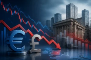 اليورو يتراجع أمام الجنيه الإسترليني مع تصاعد المخاوف المالية في فرنسا