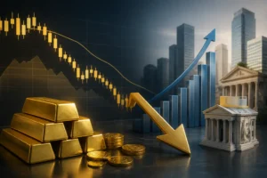 تراجع سعر الذهب دون 4200 دولار مع ارتفاع عوائد السندات الأمريكية