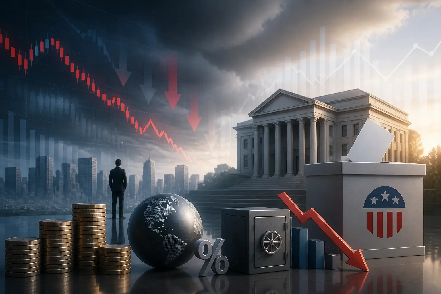 سيتي تحذر من ضغوط على الأسهم قبيل انتخابات التجديد النصفي الأمريكية