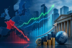 الأسهم الأوروبية ترتفع مع تراجع أداء السوق الفرنسية بسبب أزمة الديون