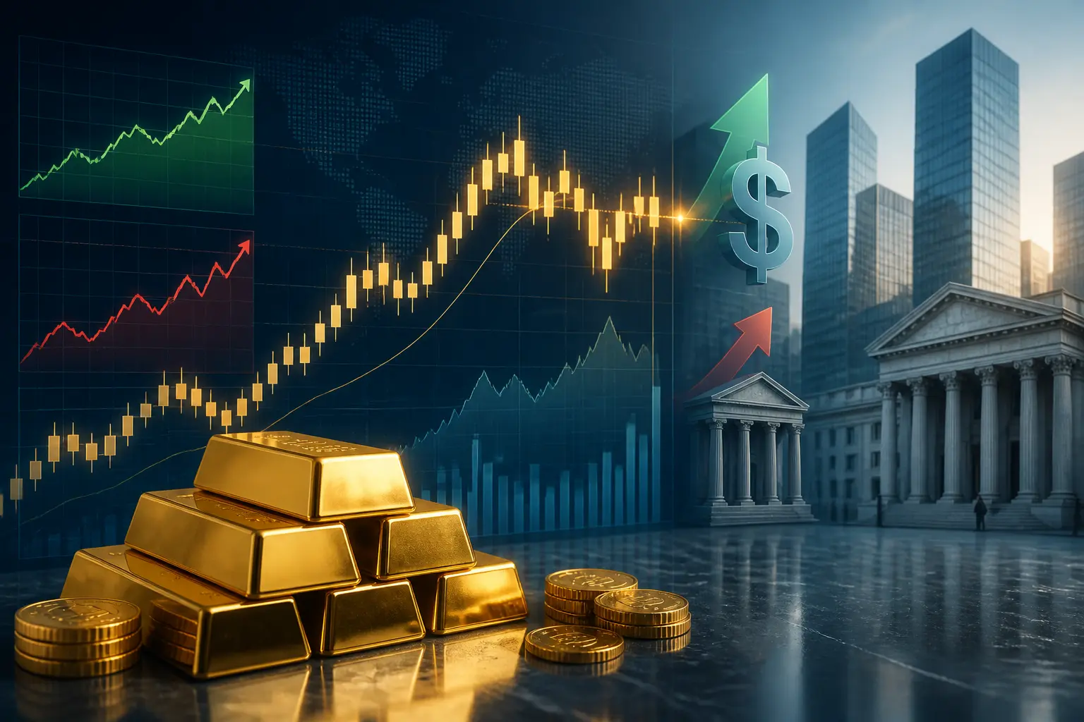 الذهب يتماسك قرب 4150 دولارًا رغم ارتفاع عوائد السندات وقوة الدولار