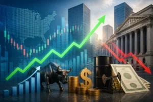 ارتفاع العقود الآجلة للأسهم الأمريكية بدعم تراجع عوائد السندات وأسعار النفط