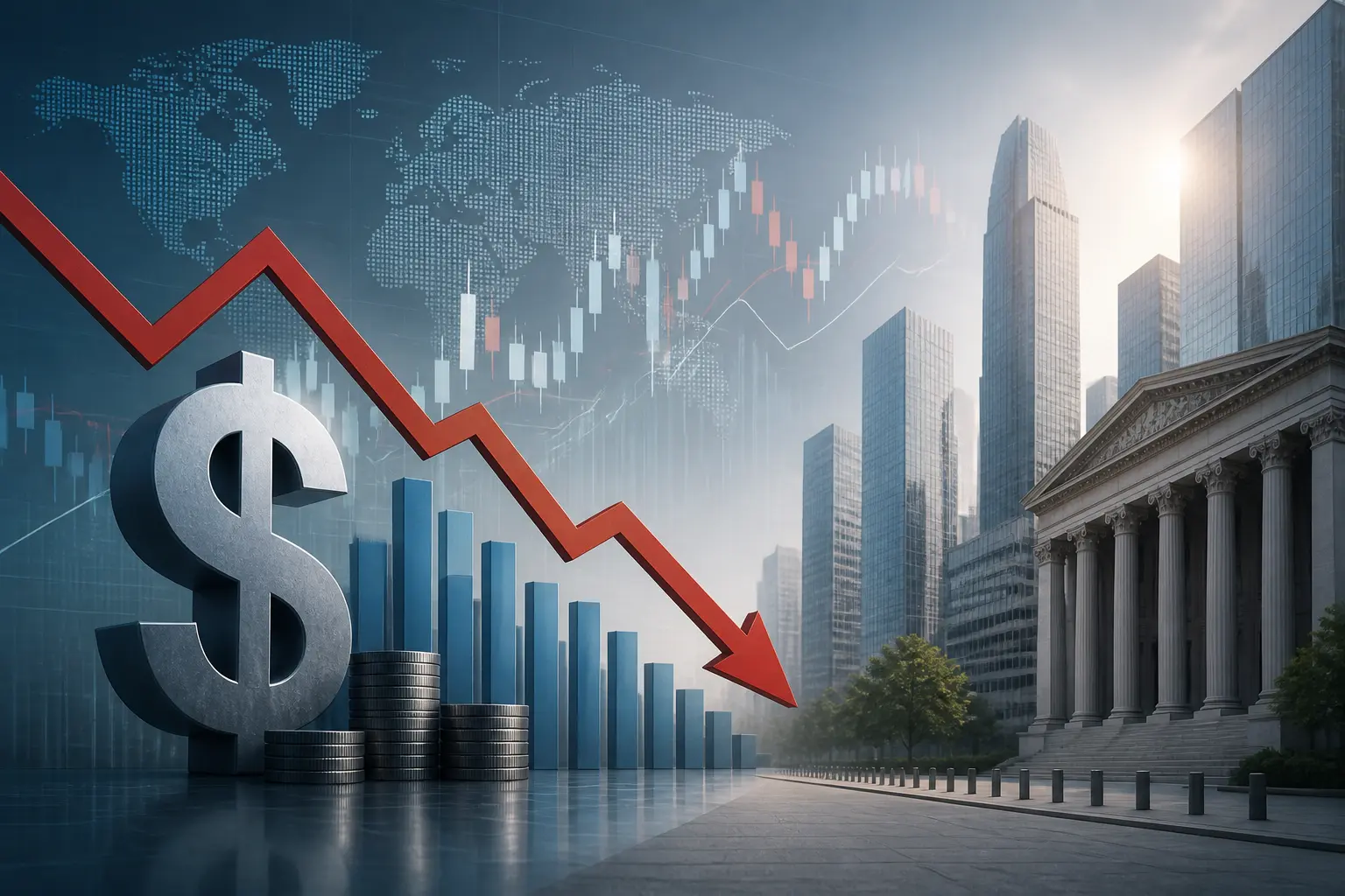 مؤشر الدولار الأمريكي يتراجع بعد بلوغه أعلى مستوى في 18 شهرًا