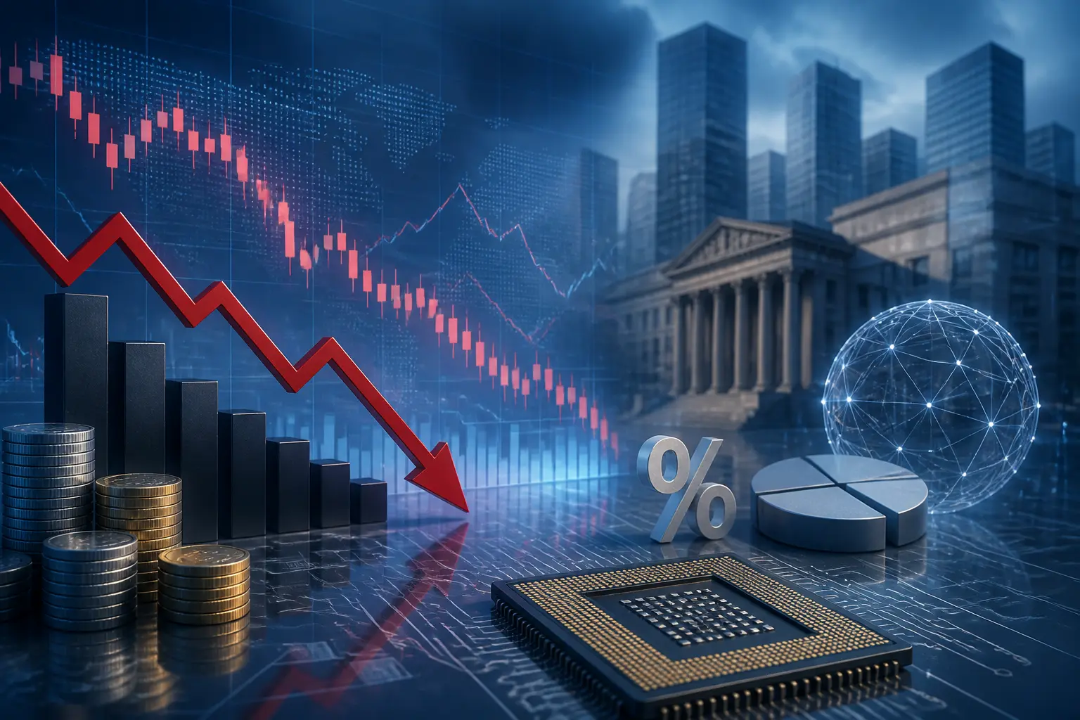 تراجع أسهم إنتل مع محادثات ماسك وTSMC يثير قلق المنافسة