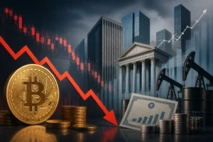 بيتكوين يتراجع إلى 84,000 دولار وسط ضغوط النفط وعوائد السندات