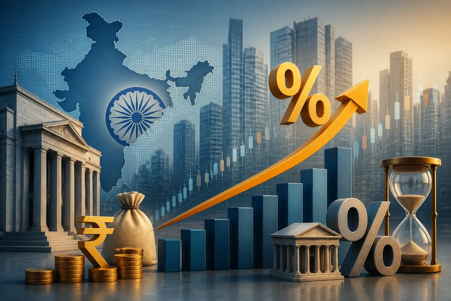الهند ترفع سعر الفائدة إلى 5.5% لأول مرة منذ 4 سنوات وسط مخاوف التضخم