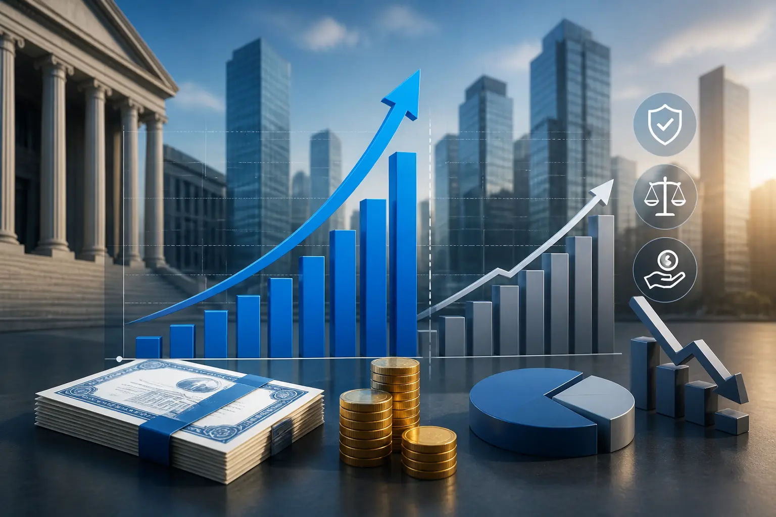 بنك أوف أميركا يتوقع تفوق السندات على الأسهم خلال العقد المقبل