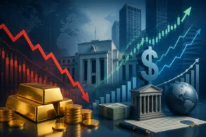 هبوط الذهب 1% اليوم مع ترقب محضر الفيدرالي وتأثير الدولار والعوائد