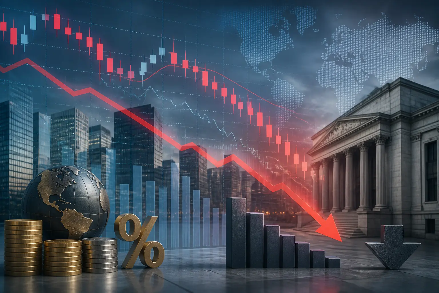 تراجع عقود مؤشرات الأسهم الأمريكية بعد تسجيل S&P 500 وناسداك مستويات قياسية
