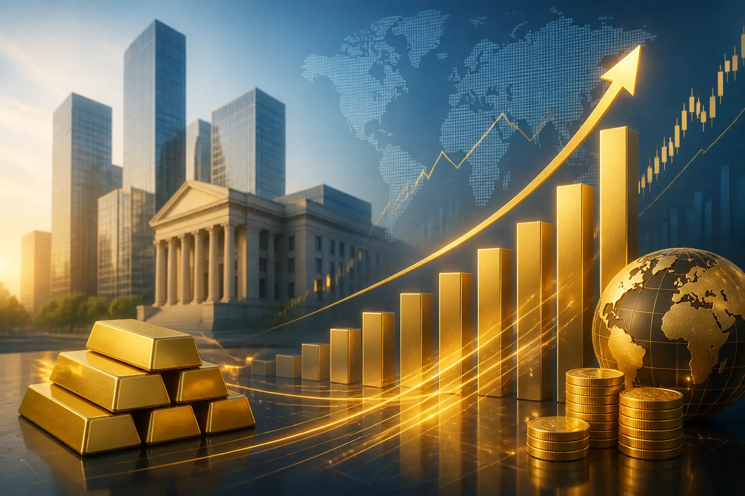 صناديق الذهب العالمية تحقق تدفقات قياسية بقيمة 31 مليار دولار في الربع الثالث
