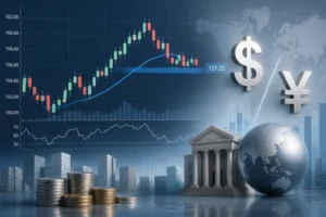 زوج الدولار الأمريكي/الين الياباني يحافظ على دعم المتوسط المتحرك الأسي 20 يومًا قرب 157.55